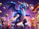 Aureon Casino showcases a vibrant 3D illustration with a dragon, hawk, and thunder mouse amidst dynamic game elements.