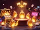 Join the fun at tải sun win with glowing creatures at a vibrant cave casino scene